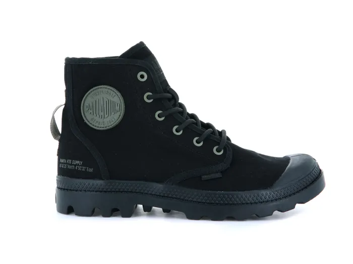 Men PAMPA HI HTG SUPPLY Blackblack PALLADIUM Boots