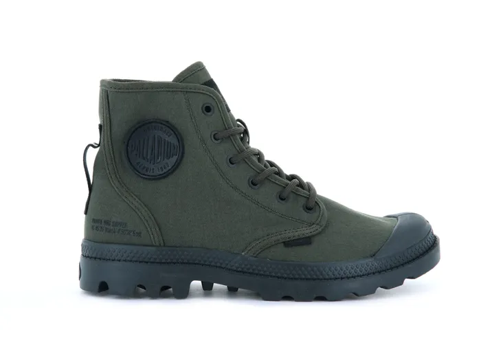 Men PAMPA HI HTG SUPPLY Olive Night PALLADIUM Boots