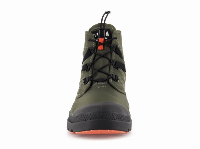 Men PAMPA TRAVEL LITE WATERPROOF Olive Night PALLADIUM Boots Men PAMPA TRAVEL LITE WATERPROOF Olive Night PALLADIUM Boots