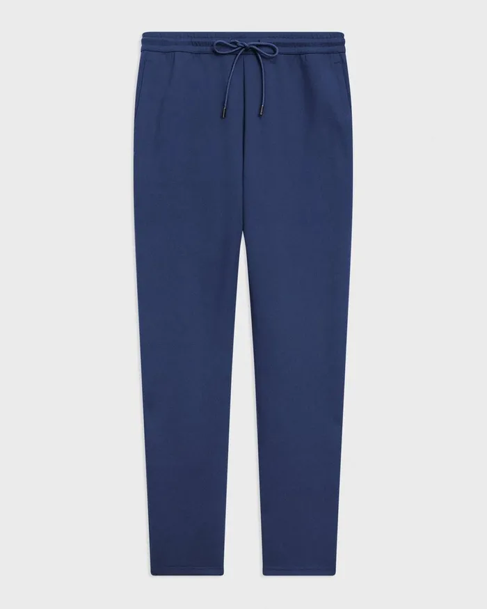 Men Pants Theory Drawstring Pant In Scuba Deep Atlantic