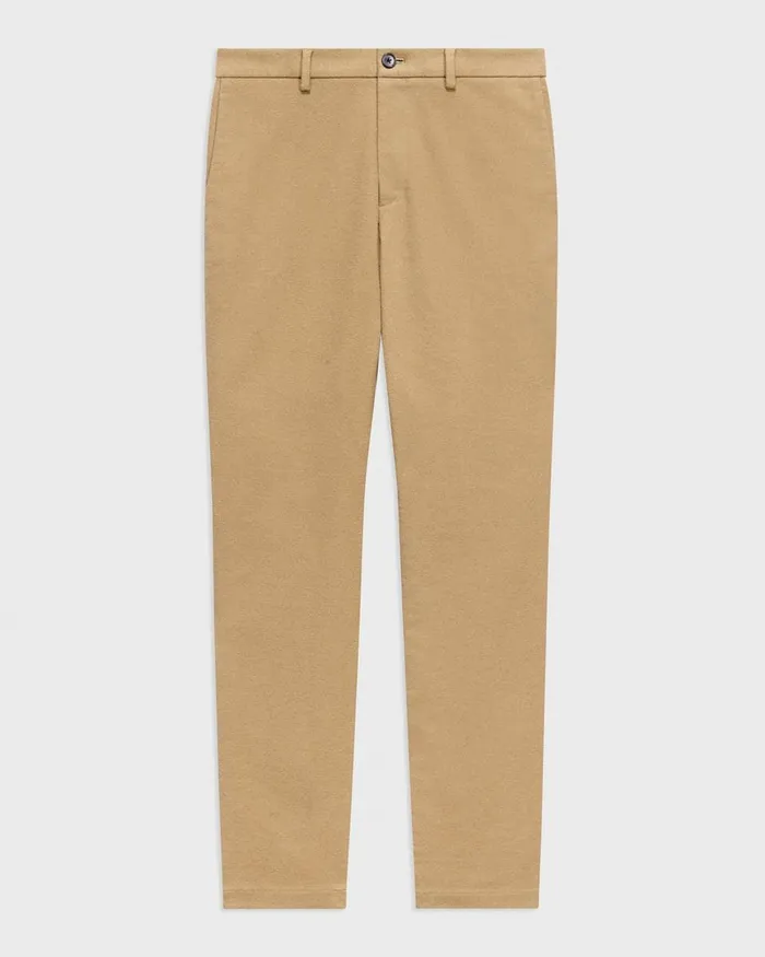 Men Pants Theory Zaine Pant In Moleskin Twill New Camel