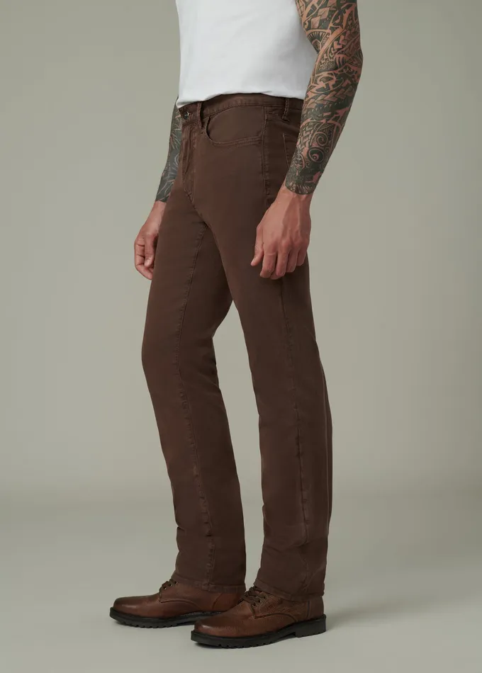 Men Pants Trousers Joe8217s Jeans THE BRIXTON TWILL Chocolate Martini