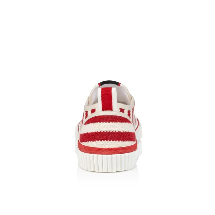 Men Pedro Junior Sneakers 8211 Malha Printed Fabric 8211 Loubi Christian Louboutin Sneakers