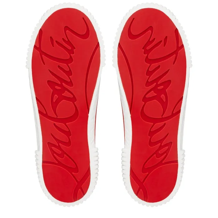 Men Pedro Junior Sneakers 8211 Malha Printed Fabric 8211 Loubi Christian Louboutin Sneakers