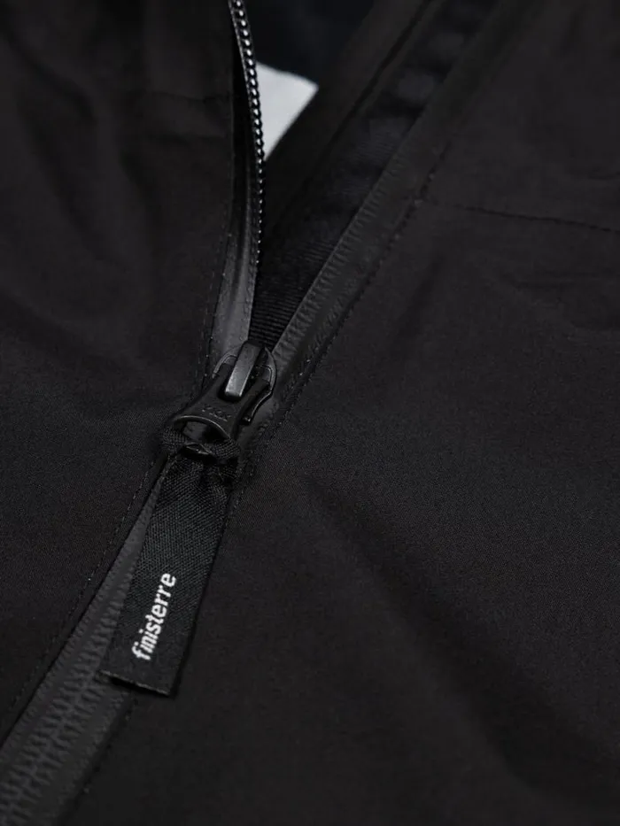 Men Rainbird Waterproof Jacket Black Finisterre Jackets Coats and Gilets