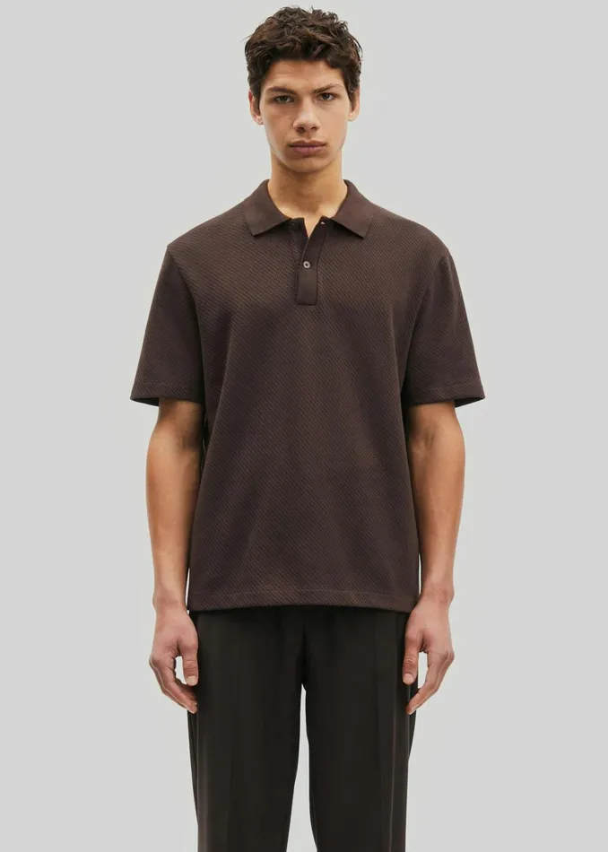 Men Samse Samse Sajase Polo 8211 Chocolate Torte The Frankie Shop Tops