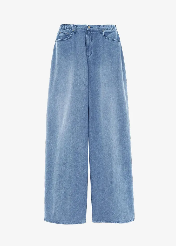 Men Sasha Men Wide Leg Jeans 8211 Worn Wash The Frankie Shop Bottoms