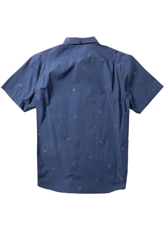 Men Shirts and Flannels Vissla Plasma Eco Ss Shirt Dark Denim Men Shirts and Flannels Vissla Plasma Eco Ss Shirt Dark Denim