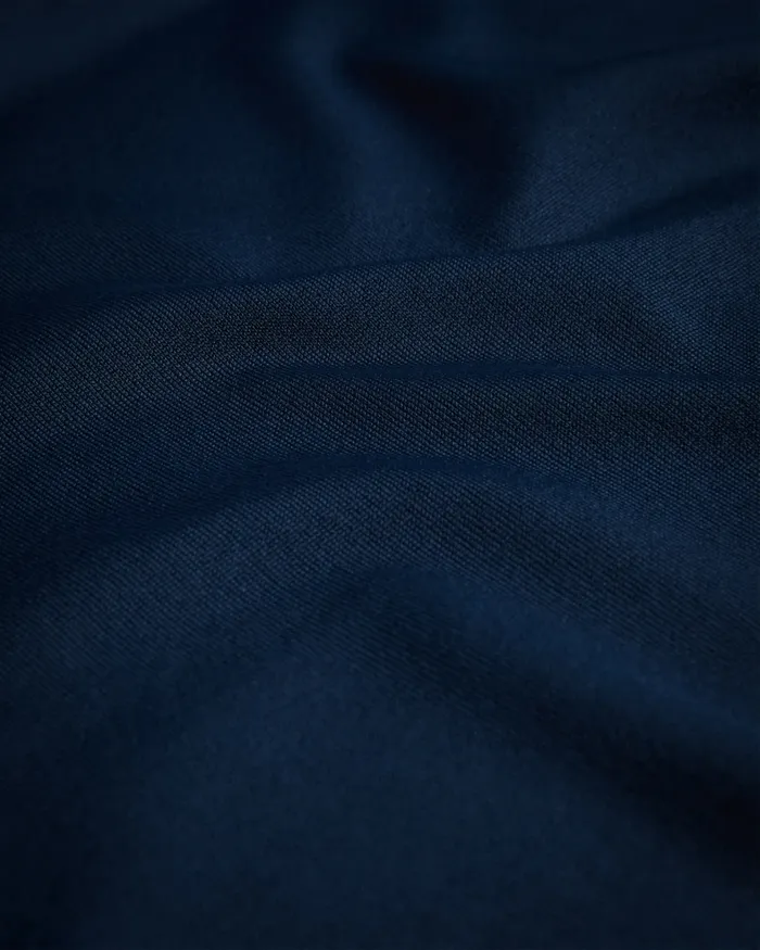 Men VIBA 8211 Long Sleeve Regular Half Zip Rayon Polo Navy Ted Baker Jumpers and Knitwear