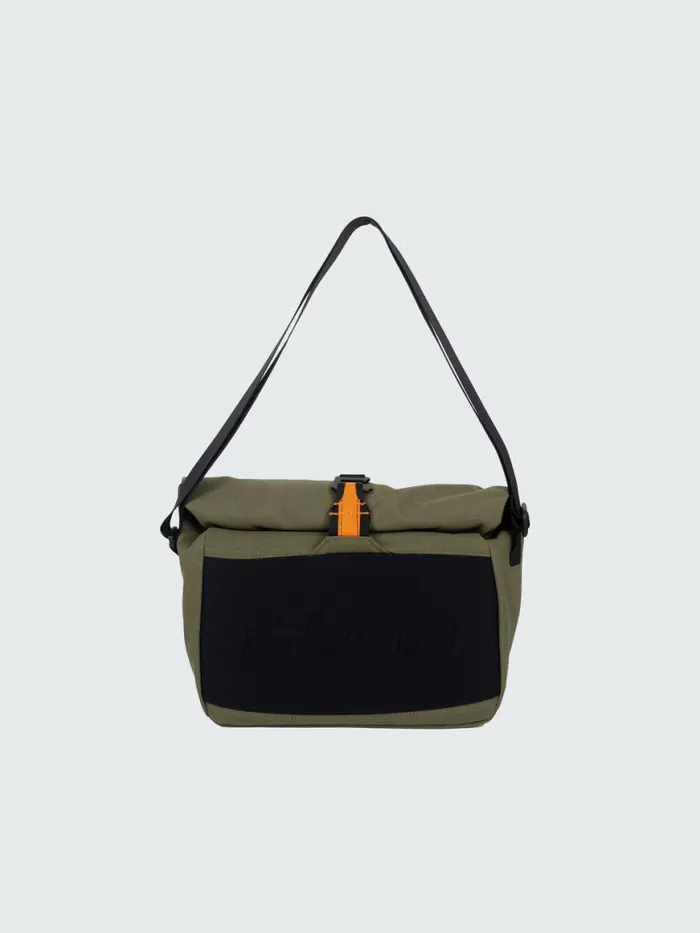 MenWomen Nautilus Crossbody Bag Dark Olive Finisterre Bags