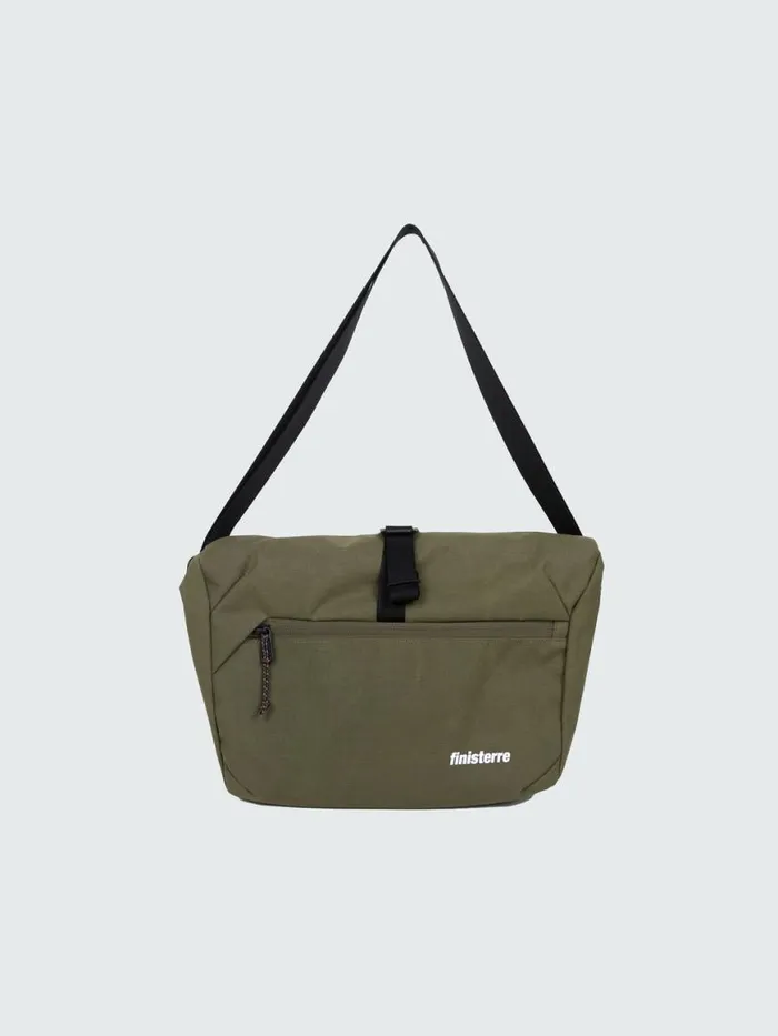 MenWomen Nautilus Crossbody Bag Dark Olive Finisterre Bags