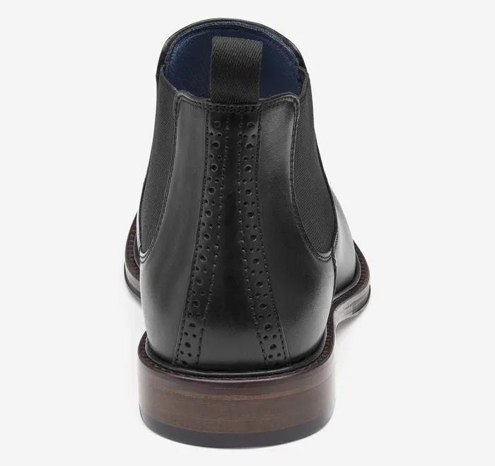 Men XC Flex Raleigh Chelsea Black Full Grain Shoes Johnston and Murphy