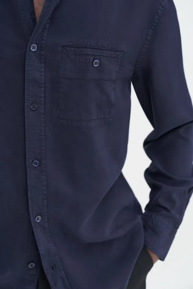 Men Zachary Shirt Navy Filippa K Shirts