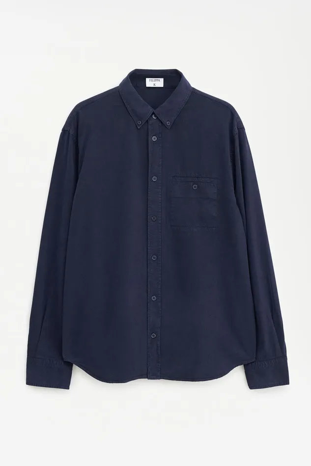 Men Zachary Shirt Navy Filippa K Shirts