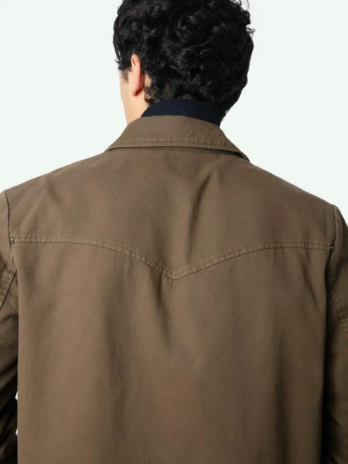 Men Zadig and Voltaire Jackets and Coats Lonnice Jacket Fougere Men Zadig and Voltaire Jackets and Coats Lonnice Jacket Fougere