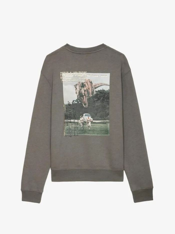 Men Zadig and Voltaire Sweatshirts and Hoodies Simba Sweatshirt Medium Grey Men Zadig and Voltaire Sweatshirts and Hoodies Simba Sweatshirt Medium Grey