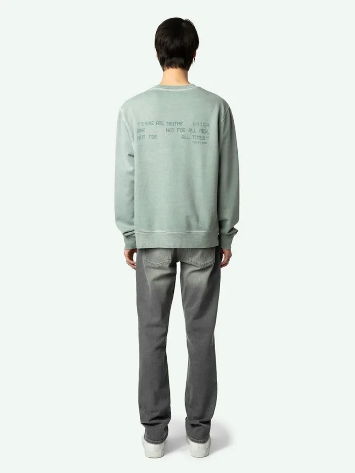 Men Zadig and Voltaire Sweatshirts and Hoodies Simba Sweatshirt Nebulous Men Zadig and Voltaire Sweatshirts and Hoodies Simba Sweatshirt Nebulous