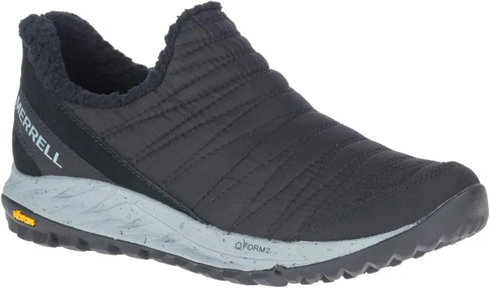 Merrell Antora Sneaker Moc Wide Width Black Women SlipOns