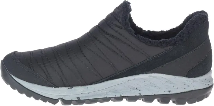 Merrell Antora Sneaker Moc Wide Width Black Women SlipOns