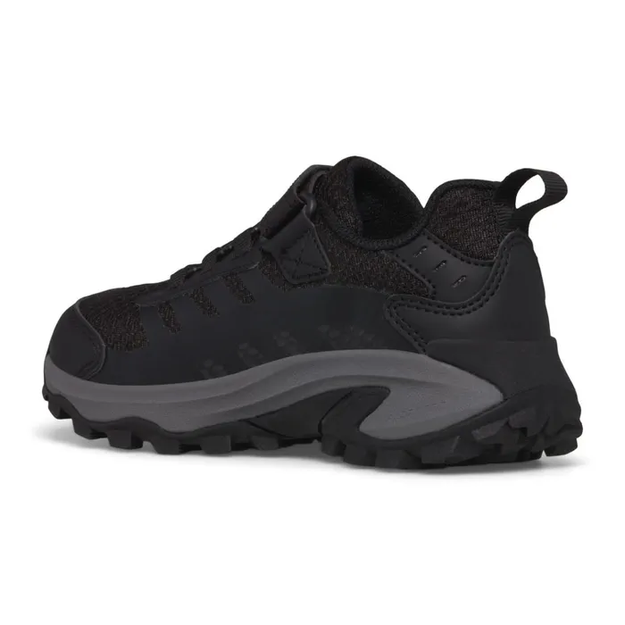 Merrell Big Moab Speed 2 Low AC Waterproof Black Kids Sneakers