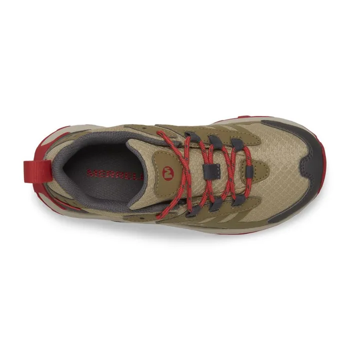 Merrell Big Moab Speed 2 Low Waterproof Coyote Kids Sneakers