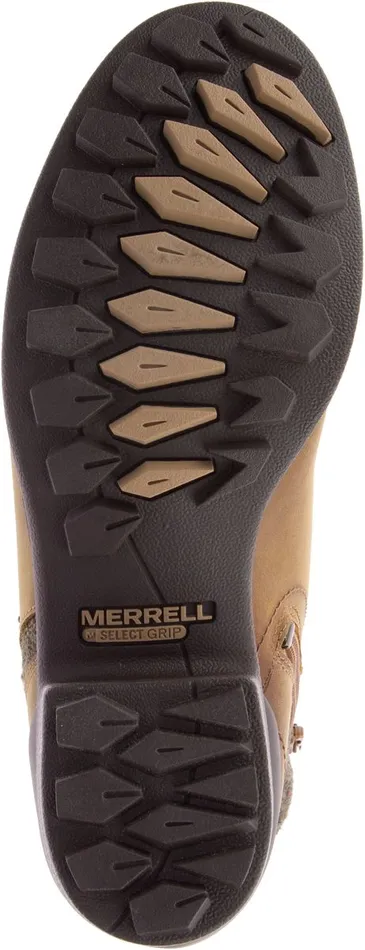 Merrell Chateau Ii Mid Pull Waterproof Nutmeg Women Boots
