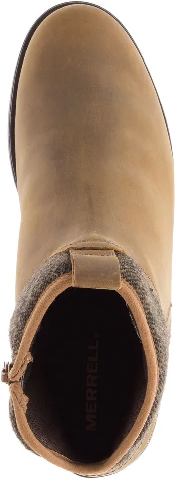 Merrell Chateau Ii Mid Pull Waterproof Nutmeg Women Boots