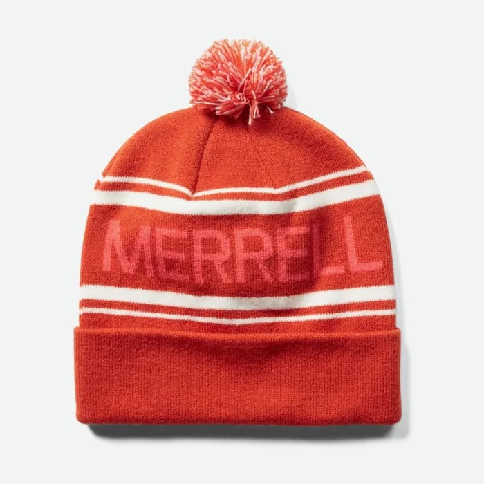 Merrell College Pom Beanie Potters Clay MenWomen Hats