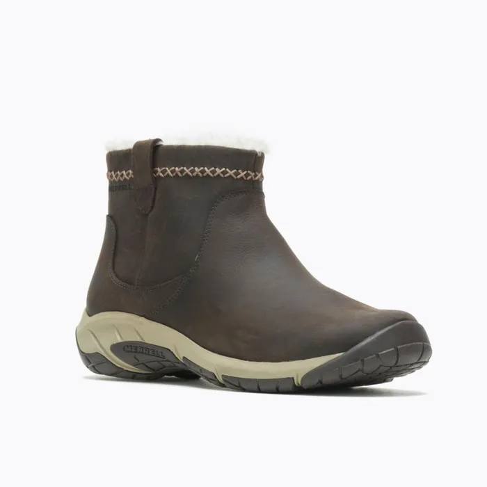 Merrell Encore 4 Bluff Zip Polar Waterproof Wide Width Espresso Women Boots