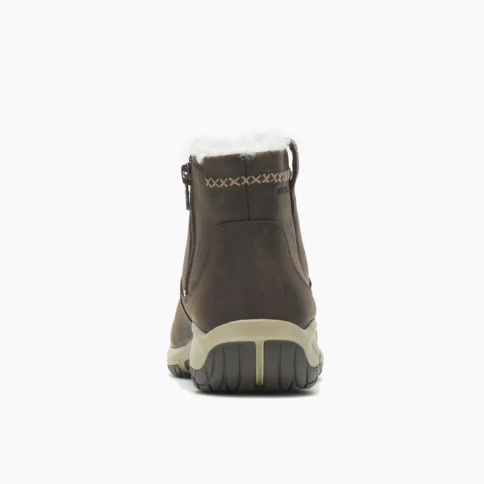 Merrell Encore 4 Bluff Zip Polar Waterproof Wide Width Espresso Women Boots