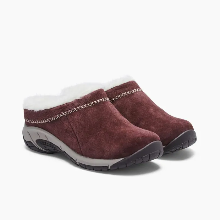 Merrell Encore Ice 4 Wide Width Raisin Women SlipOns