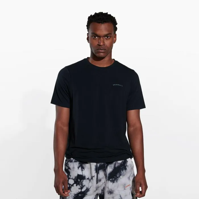 Merrell Everyday Tee With Tencel Black Men Tops