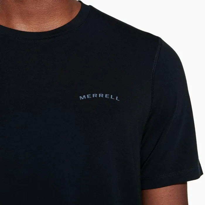 Merrell Everyday Tee With Tencel Black Men Tops