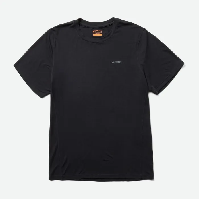Merrell Everyday Tee With Tencel Black Men Tops