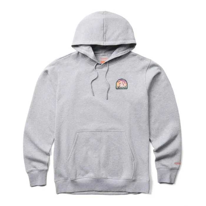 Merrell Hike High Fleece Hoody Grey Heather Men Tops