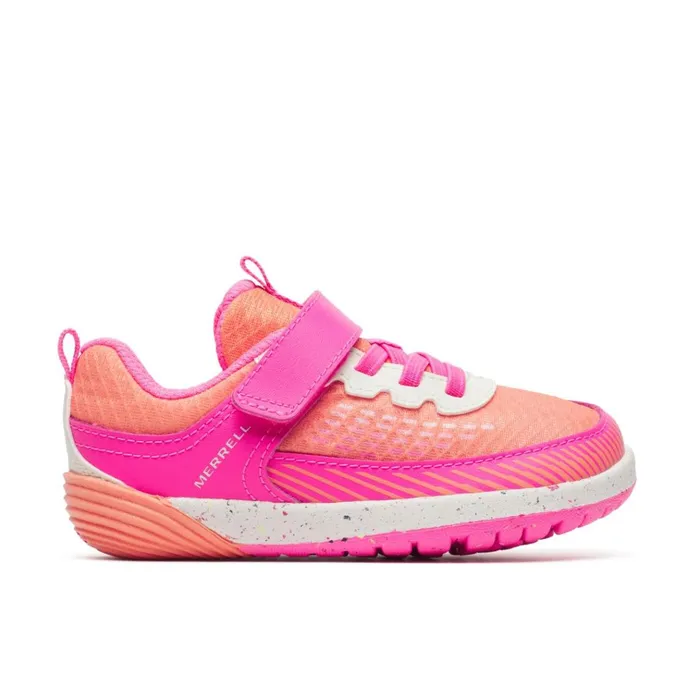 Merrell Little Bare Steps Sport Pinkorange Kids Easy On Easy Off