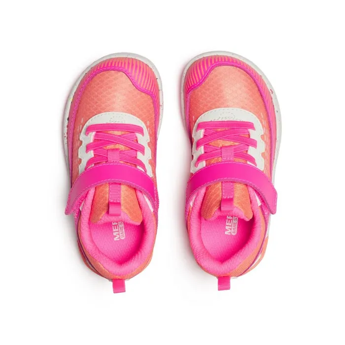 Merrell Little Bare Steps Sport Pinkorange Kids Easy On Easy Off
