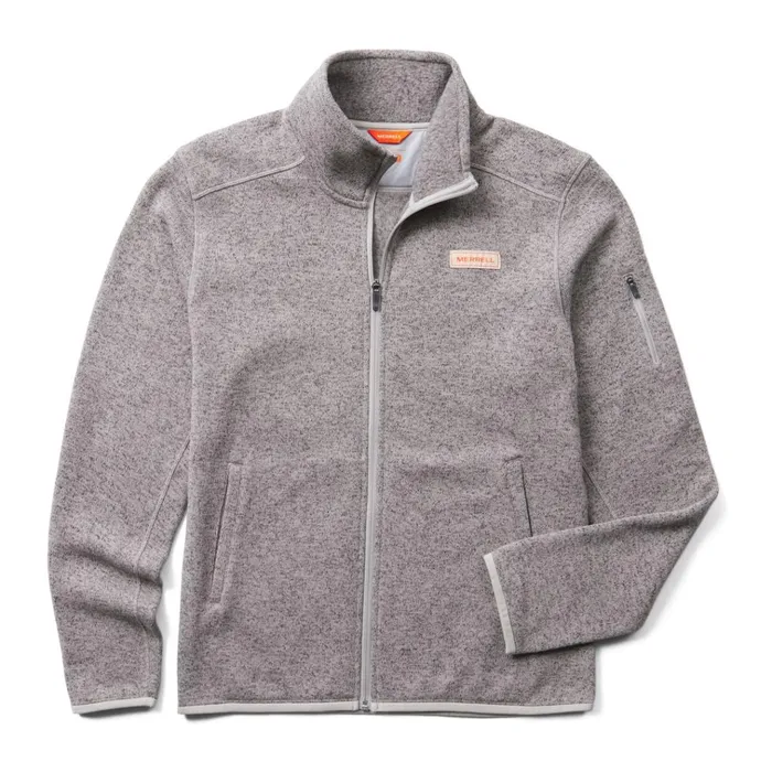 Merrell Sweater Weather Full Zip Paloma Heather Men Outerwear