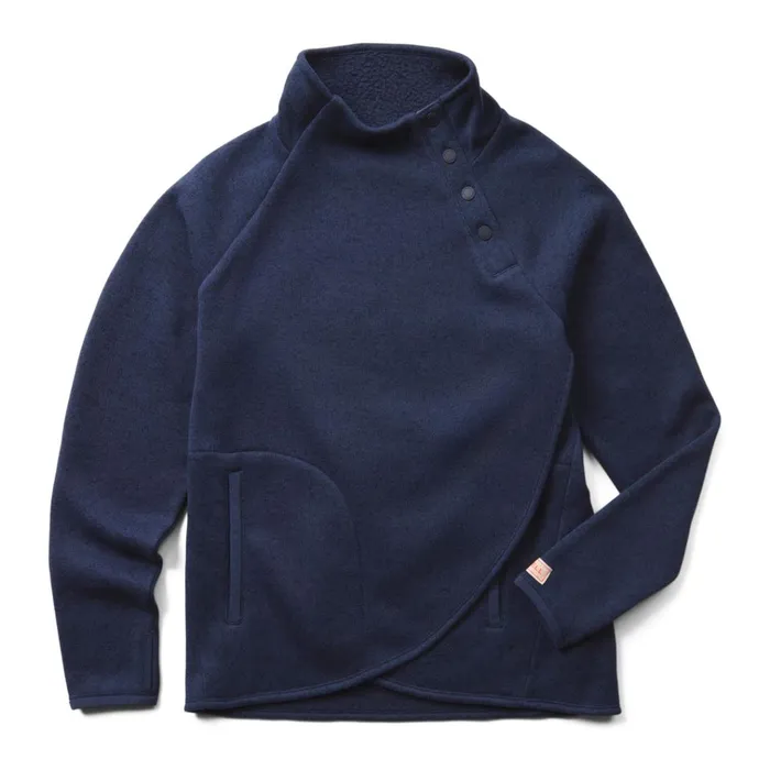 Merrell Sweater Weather Pullover Navy Heather Women Tops