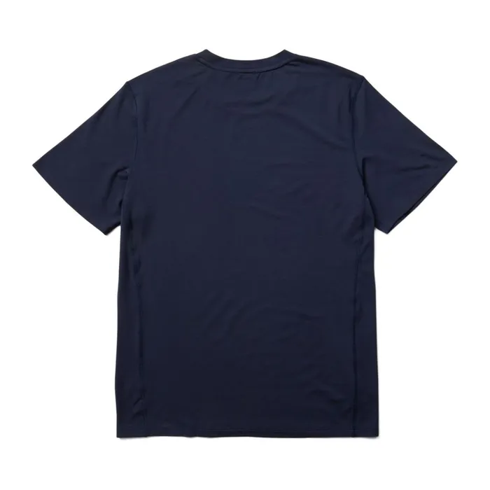 Merrell Tencel Short Sleeve Tee Navy Men Tops