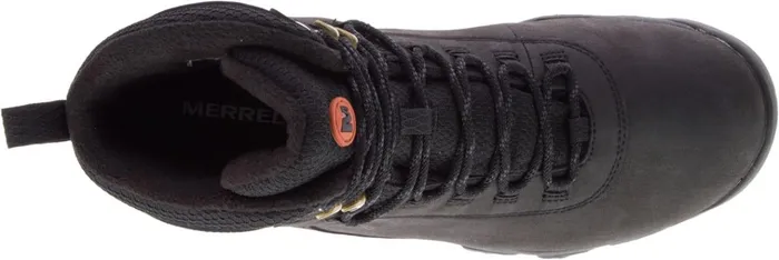 Merrell Vego Thermo Mid Leather Waterproof Black Men Winter Boots