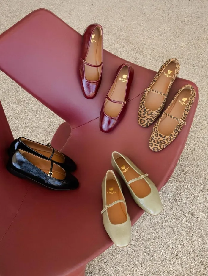 Mikie Wild Leo Women Bobbies Ballet Flats Mikie Wild Leo Women Bobbies Ballet Flats