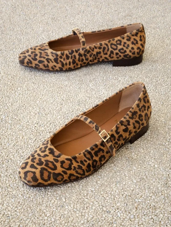 Mikie Wild Leo Women Bobbies Ballet Flats Mikie Wild Leo Women Bobbies Ballet Flats