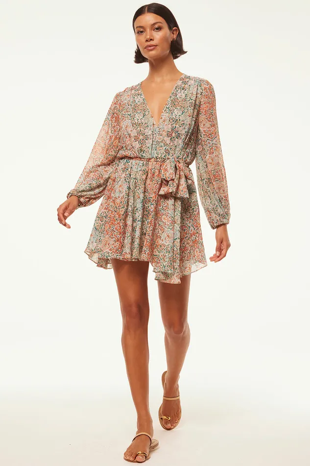 Misa Los Angeles Caria Dress Ombre Tapestry Women Dresses