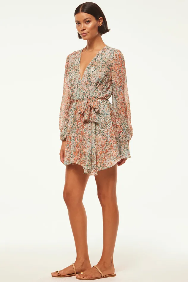 Misa Los Angeles Caria Dress Ombre Tapestry Women Dresses