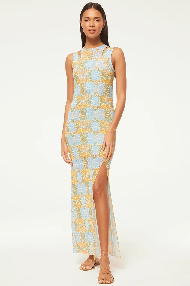 Misa Los Angeles Fernanda Dress Citrus Slice Women Dresses