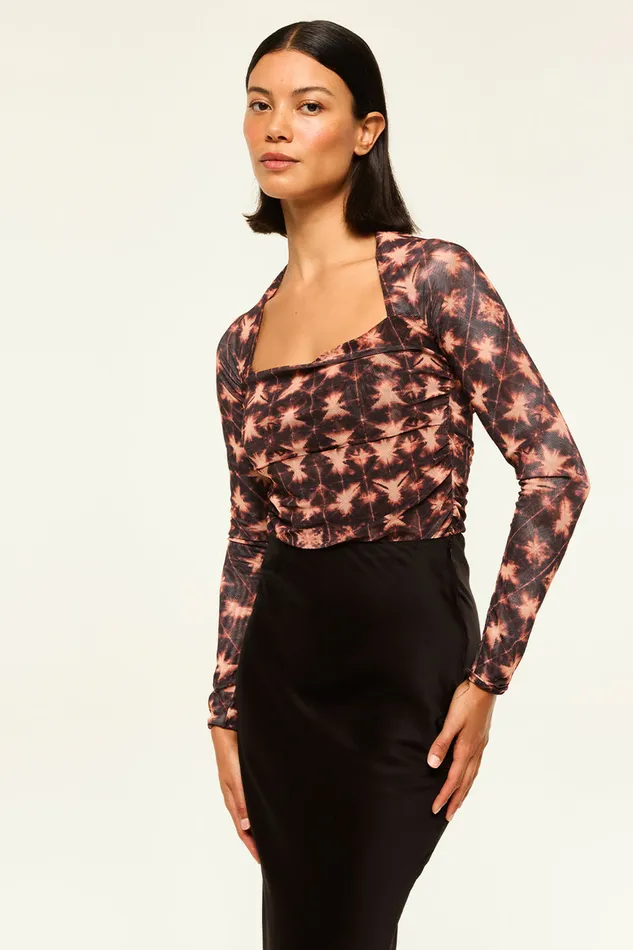 Misa Los Angeles Hayworth Bodysuit Angel Glow Women Matching Sets