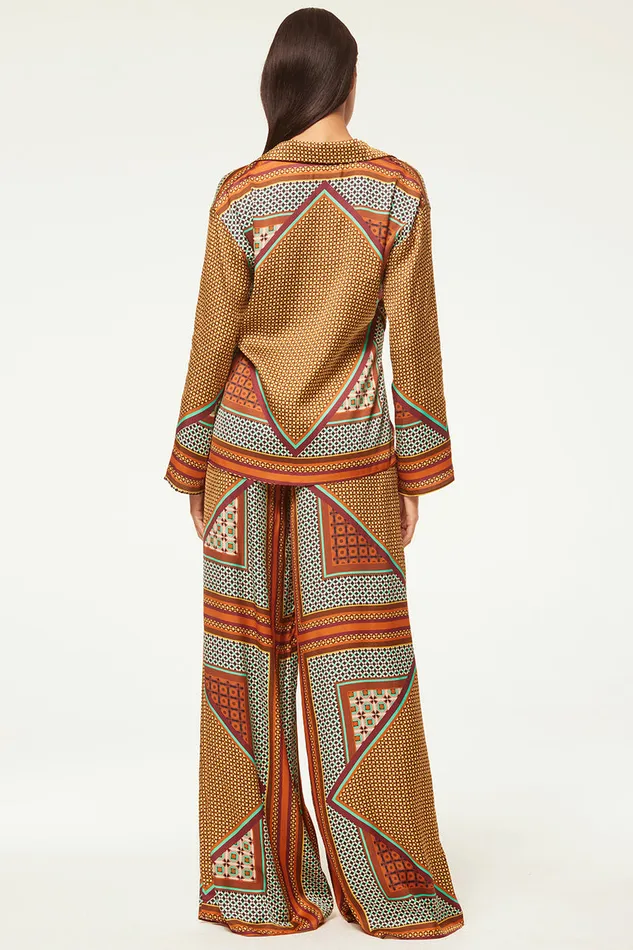 Misa Los Angeles Isme Top Positano Scarf Women Matching Sets