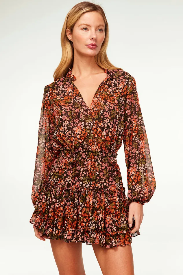 Misa Los Angeles Lorena Dress Autumn Flora Women Dresses