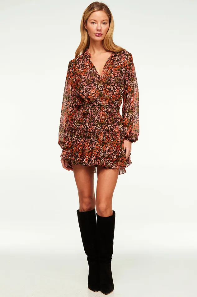 Misa Los Angeles Lorena Dress Autumn Flora Women Dresses